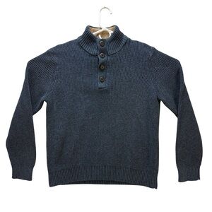 G.H. Bass & Co. Men’s L navy blue button up sweater